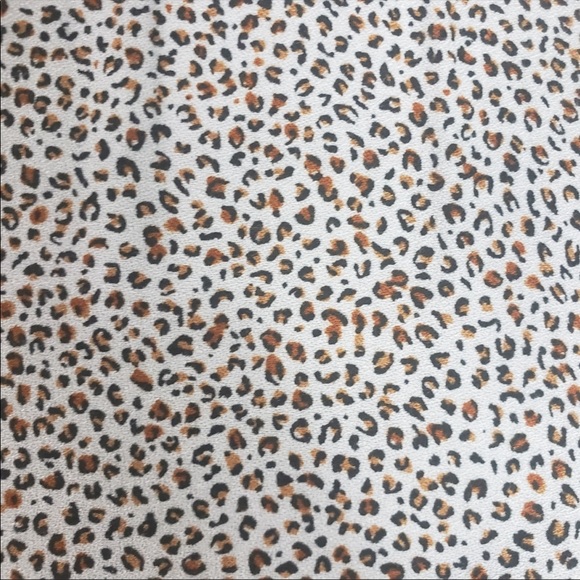 3. AFRM Janice Mini Leopard Print Midi Dress Size M - Picture 7 of 9